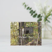 アンティークアウトハウスカスタマイズ-  ポストカード (スタンド正面)