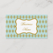 アンティークアクア名刺 名刺 (正面)