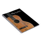 アンティークアコースティックギターノート ノートブック (右側)