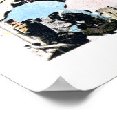 アンティークアトランティックシティニュージャージースティールピア ポスター (角)