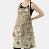 アンティークアフリカマップ エプロン (インサイチュ)