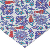 アンティークアンダルシアンヒストリックスペインチューリップバラ ショートテーブルランナー (コーナー)