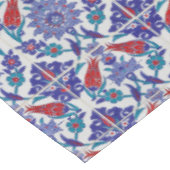 アンティークアンダルシアンヒストリックスペインチューリップバラ テーブルクロス (アングル)