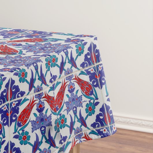 アンティークアンダルシアンヒストリックスペインチューリップバラ テーブルクロス (インサイチュ)