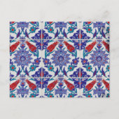 アンティークアンダルシアンヒストリックスペインチューリップバラ ポストカード (正面)