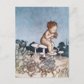 アンティークアーサーラッカムピーターパン ポストカード (正面)