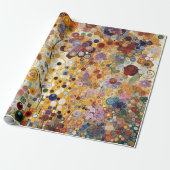 アンティークアールヌーボースタイルファインアート絵を描フローラ ラッピングペーパー (アンロールド)