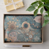 アンティークアールヌーボースタイルファインアート絵を描フローラ 薄葉紙 (ギフト)