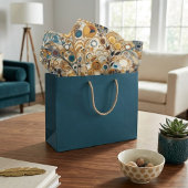 アンティークアールヌーボースタイルファインアート絵を描フローラ 薄葉紙