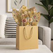 アンティークアールヌーボースタイルファインアート絵を描フローラ 薄葉紙