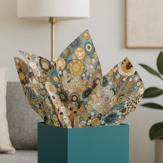 アンティークアールヌーボースタイルファインアート絵を描フローラ 薄葉紙