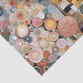 アンティークアールヌーボースタイルファインアート絵を描フローラ 薄葉紙 (詳細)