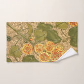 アンティークイエローフラワーズタオル バスタオルセット (ハンドタオル)