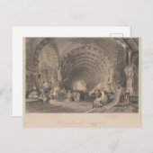 アンティークイスタンブールコンスタンティノプルバザ素晴らしール ポストカード (正面/裏面)