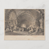 アンティークイスタンブールコンスタンティノプルバザ素晴らしール ポストカード (正面)