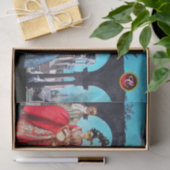 アンティークイタリアンの人形、仮面仮面 薄葉紙 (ギフト)