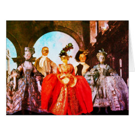 アンティークイタリアンパペット仮装マスクコスチューム