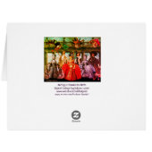 アンティークイタリアンパペット仮装マスクコスチューム (裏面横)