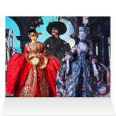 アンティークイタリアンパペット仮装マスクコスチューム (内部横(上))