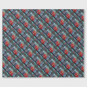 アンティークイタリアンパペット仮装マスク,コスチューム ラッピングペーパー (フラット)