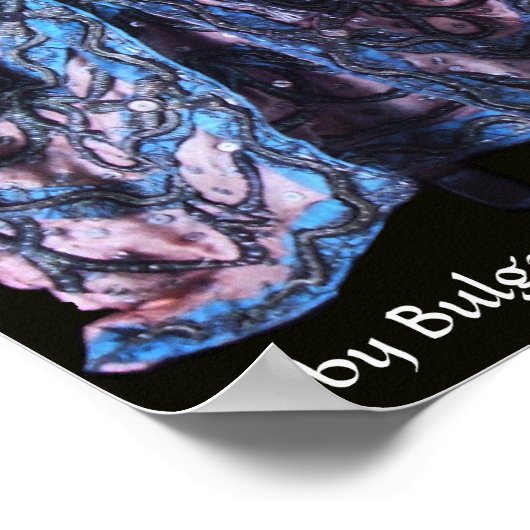 アンティークイタリアン人形仮装コスチュームパーティー ポスター (角)