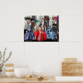 アンティークイタリアン人形仮装コスチュームパーティー ポスター (キッチン)