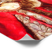 アンティークイタリアン人形仮装コスチュームパーティー ポスター (角)