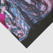 アンティークイタリアン人形、仮装パーティーマスク 薄葉紙 (詳細)