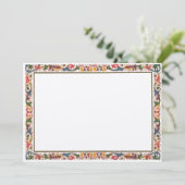 アンティークイタリアン ボーダー Save the Date テンプレート (スタンド正面)