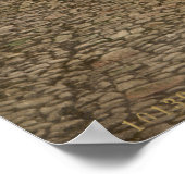 アンティークイングランドクローリーハイ通りデボン ポスター (角)