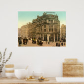 アンティークイングランド,ホルボーンViaduct London ポスター (キッチン)