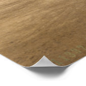 アンティークイングランド，ワーキング，ウェストサセックスU.K. ポスター (角)