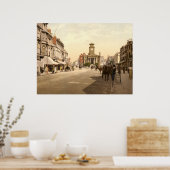 アンティークイングランド，ワーキング，ウェストサセックスU.K. ポスター (キッチン)