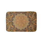 アンティークインディアンボーテパターン バスマット (正面)