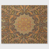 アンティークインディアンボーテパターン ラッピングペーパー (フラット)