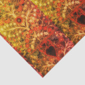 アンティークインディアン繊維デザインティッシュペーパー 薄葉紙 (詳細)