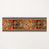 アンティークインディアン繊維デザインヨガマット ヨガマット (正面(横))