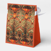 アンティークインディアン繊維デザイン フェイバーボックス (裏面サイド)