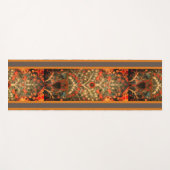 アンティークインディアン繊維デザイン ヨガマット (正面(横))