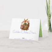 アンティークイースターカード シーズンカード (裏面)