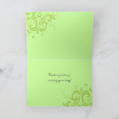 アンティークイースターカード シーズンカード (内部)