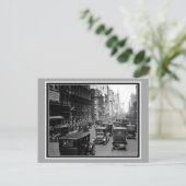 アンティークイースター1913 5th Avenue New York写真 シーズンポストカード (スタンド正面)