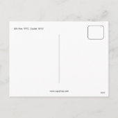 アンティークイースター1913 5th Avenue New York写真 シーズンポストカード (裏面)