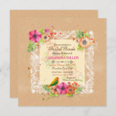 アンティークウィスパー招待状 招待状 (正面/裏面)