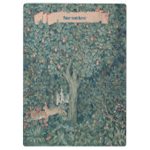 アンティークウィリアムモリスタペストリー クリップボード (裏面)