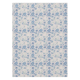 アンティークウィローリーフブルーフローラ テーブルクロス