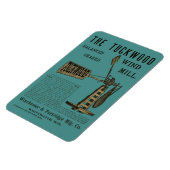 アンティークウィンドミルザトゥックウッドホワイトウォーターWis 1889 マグネット (左側)