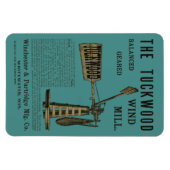 アンティークウィンドミルザトゥックウッドホワイトウォーターWis 1889 マグネット (横)