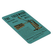 アンティークウィンドミルザトゥックウッドホワイトウォーターWis 1889 マグネット (右側)