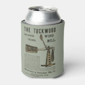 アンティークウィンドミルザトゥックウッドホワイトウォーターWis 1889 缶クーラー (缶正面)